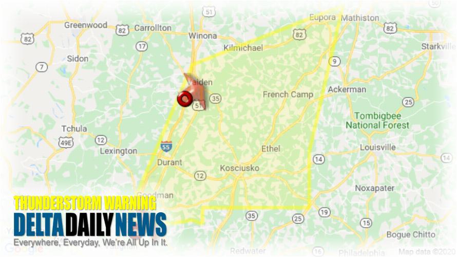 Thunderstorm Warning for Webster County MS and 5 More