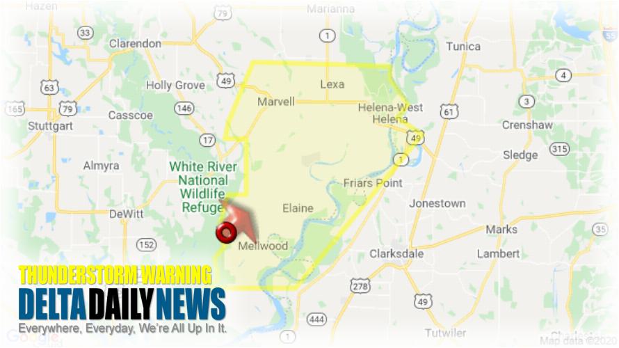 Thunderstorm Warning for Phillips County AR and 1 More