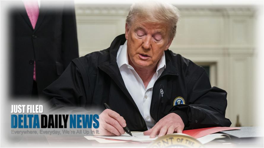 Trump Signs First Of Several Emergency Funding Bills
