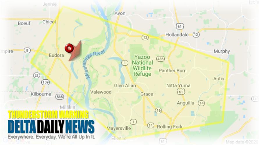 Thunderstorm Warning for Issaquena County MS and 4 More