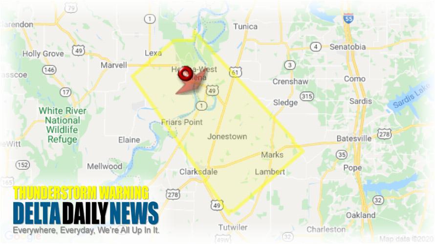 Thunderstorm Warning for Phillips County AR and 3 More