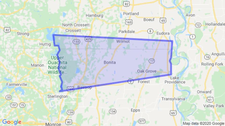 Flash Flood Warning for Morehouse Parish, LA and 4 More