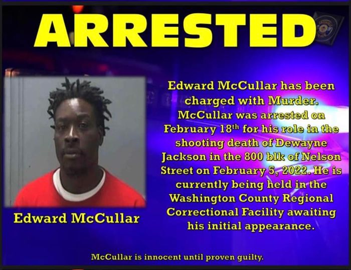 Murder Arrest in Greenville