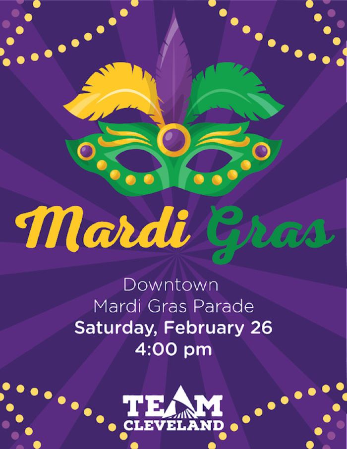 Cleveland Mardi Gras Parade Announced