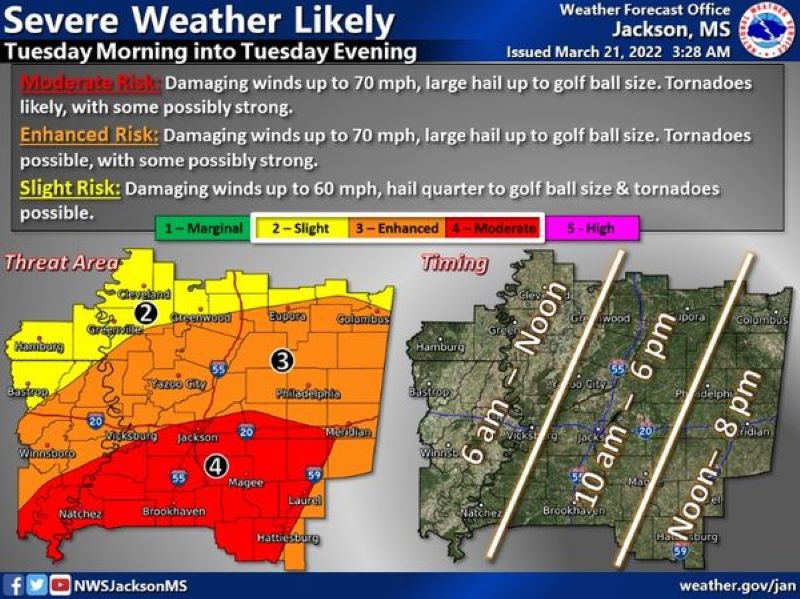Severe Weather Tomorrow Could Now Be Even Worse And Bring Flooding