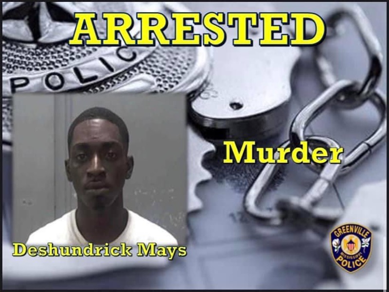 Arrest Made In Sunday Murder In Greenville