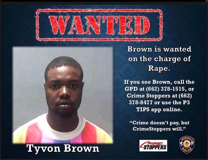 Greenville PD Needs Your Help Finding Man Wanted For Rape