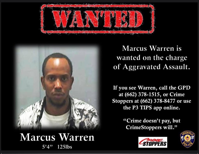 Greenville PD Searching For Man Wanted In Aggravated Assault