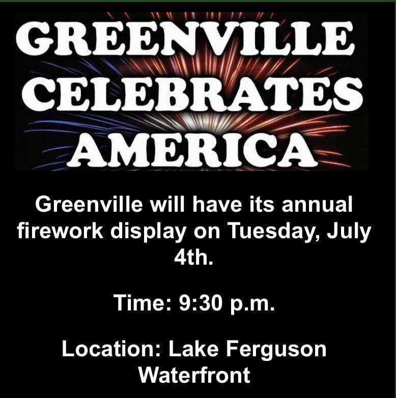 City of Greenville Prepares for Annual Independence Day Firework Display