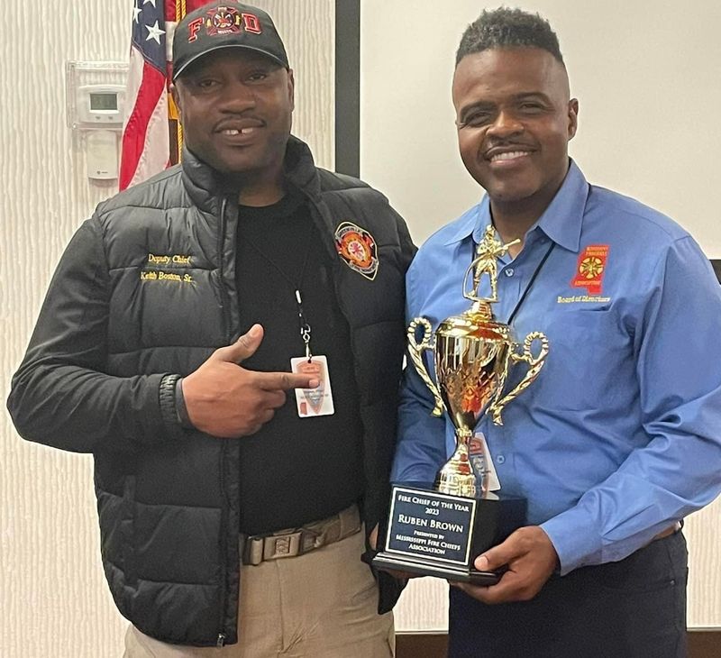 Greenville’s Fire Chief Named “Fire Chief of the Year”