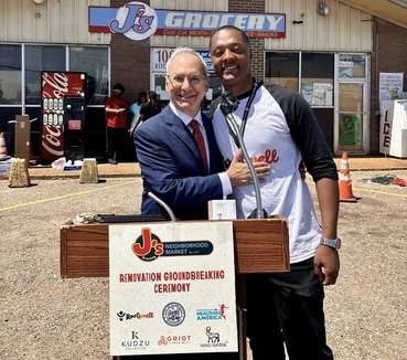  Renovation Groundbreaking Ceremony Marks Milestone for Clarksdale’s J’s Grocery