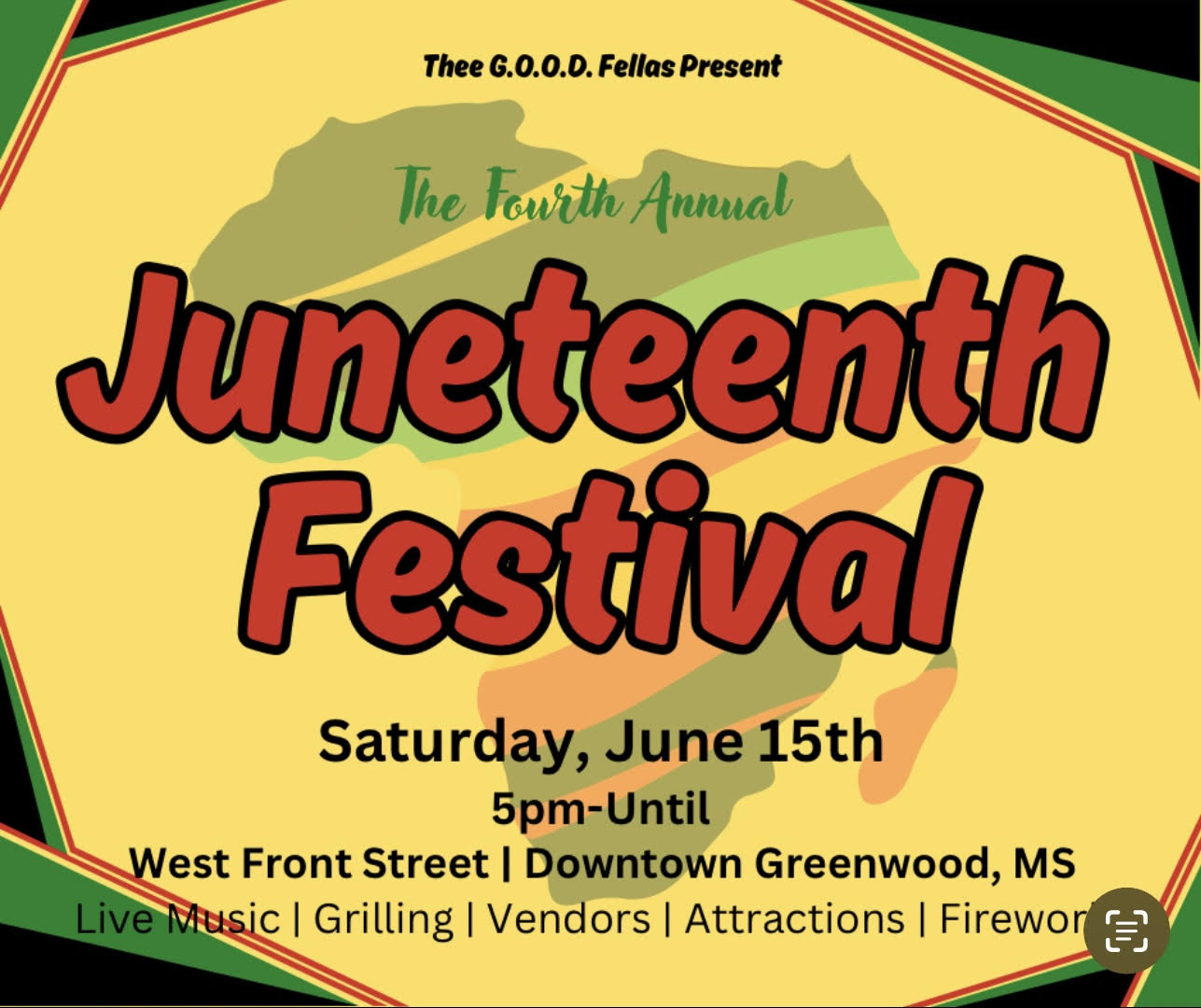 Greenwood Organization to Host Fourth Annual Juneteenth Festival