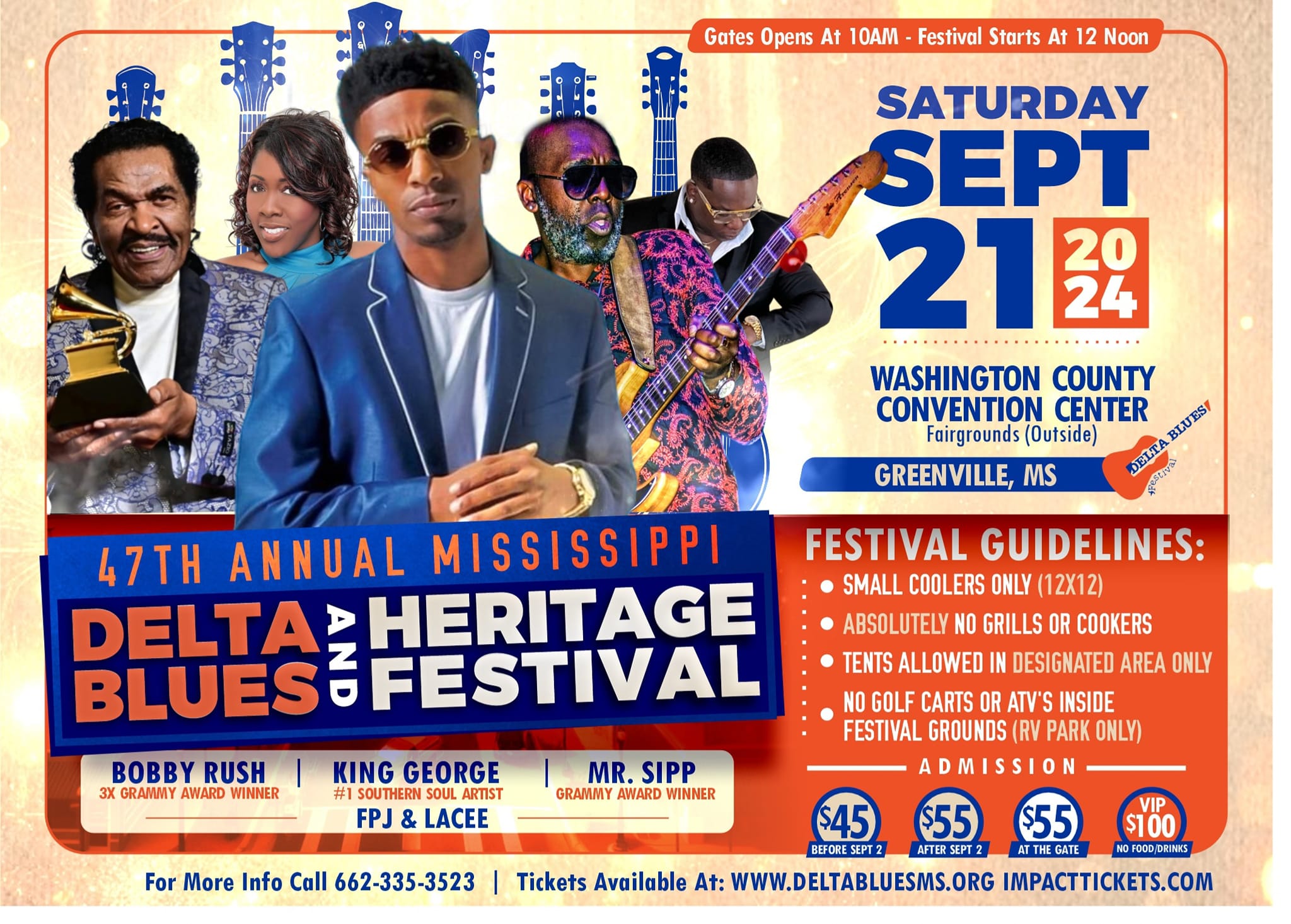 Lineup Announced for Mississippi Delta Blues and Heritage Festival