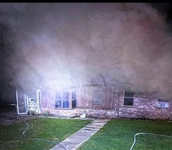 Residential Structure Fire Extinguished Without Injuries