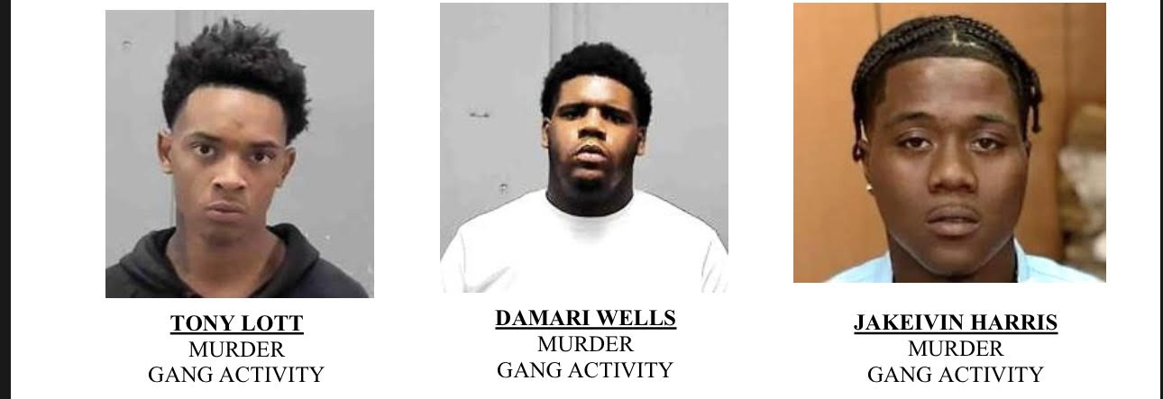 Greenville Police Seek Three Suspects in Murder, Gang Activity Case