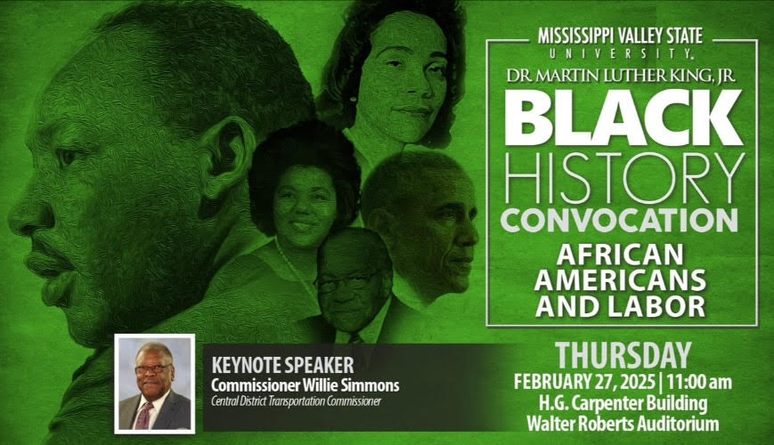 MVSU to Host Dr. Martin Luther King Jr. Black History Convocation on February 27