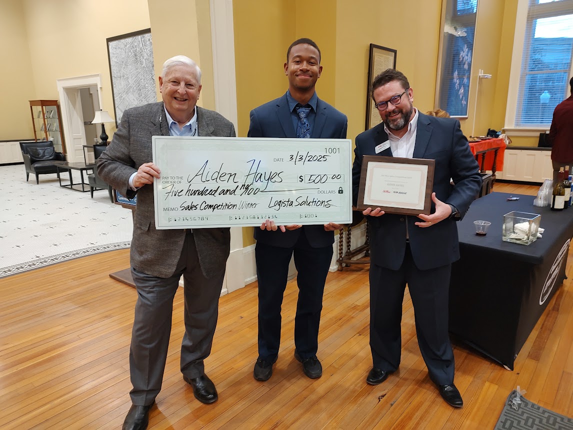 Delta State Student Aidan Hayes Wins Ole Miss Sales Competition