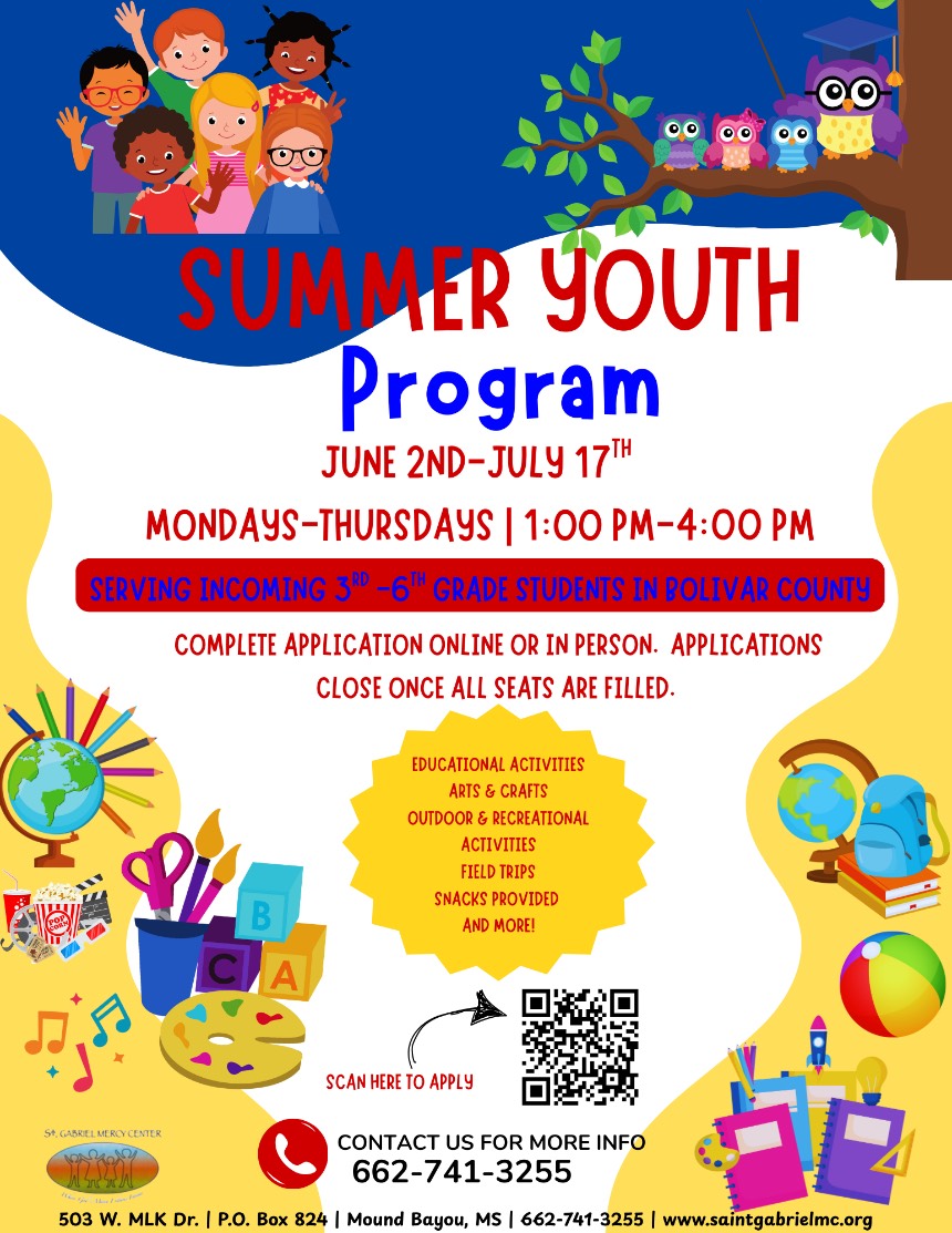 Free Summer Youth Program Open to Bolivar County Students