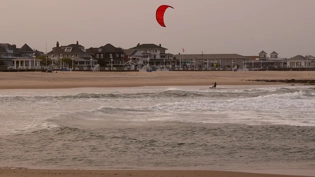 Lifeguard impaled by beach umbrella: Tough young woman