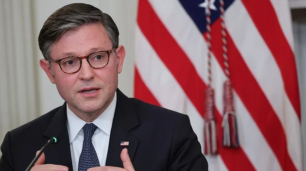 Speaker Johnson, backing Trumps LA actions, says Newsom should be tarred and feathered