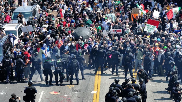 How the immigration protests in Los Angeles started