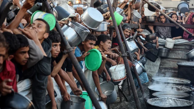 15 dead, including 4 children, of malnutrition in the Gaza over the past 24 hours, Hamas-run ministry says