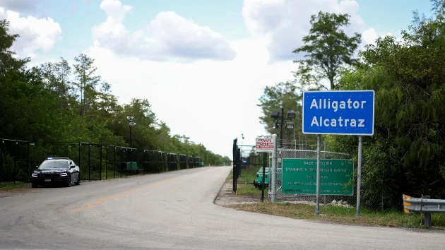 Judge hearing arguments over whether ‘Alligator Alcatraz’ detainees are being deprived of due process