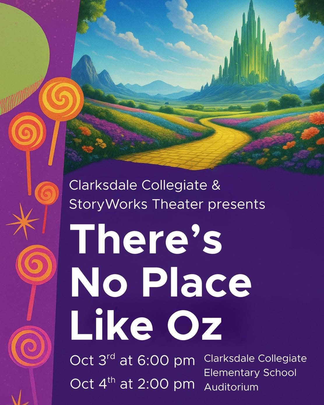 Clarksdale Collegiate Students to Debut First Play, ‘There’s No Place Like Oz’