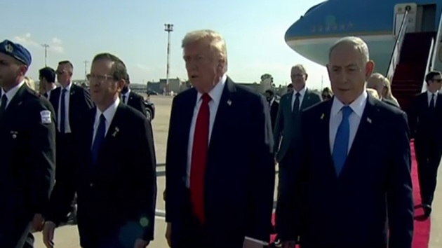 Trump touts ‘historic dawn of a new Middle East’ in Knesset speech