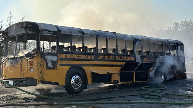 Farmworkers hailed as heroes after rescuing 20 children from burning school bus in California