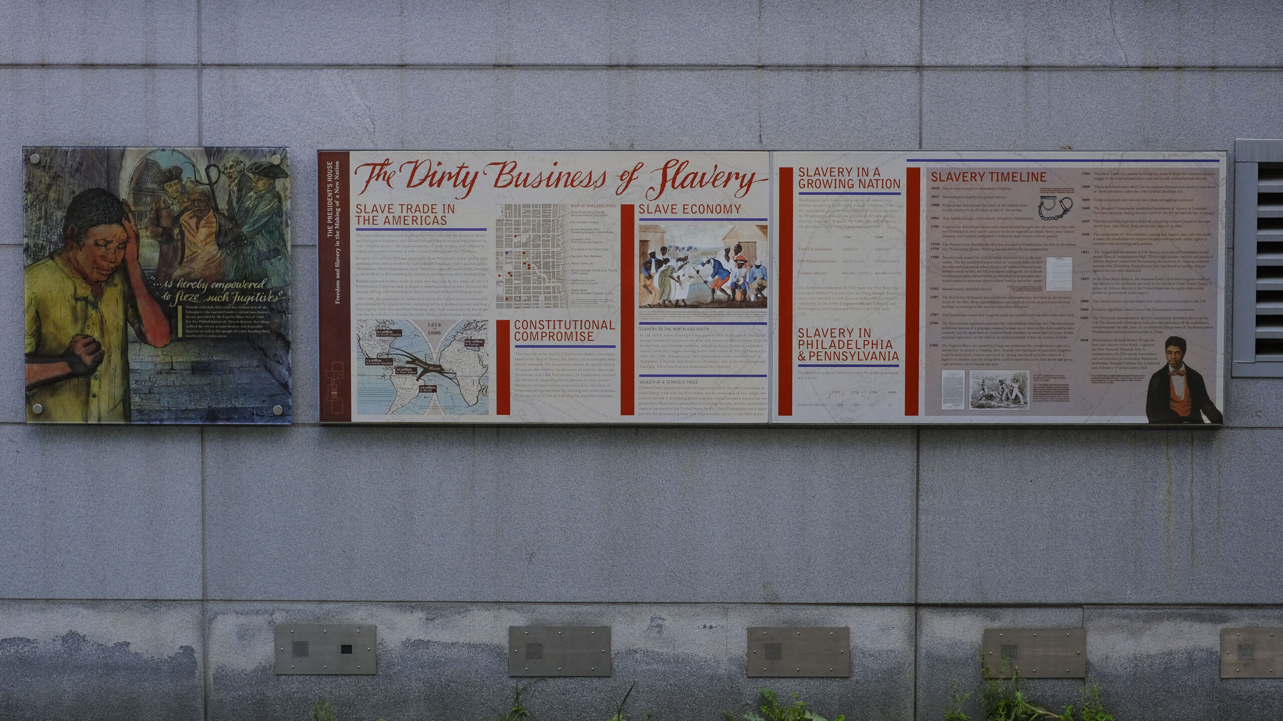 Trump admin restores Philadelphia slavery exhibit after judge set Friday deadline