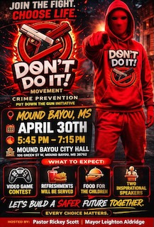 Mound Bayou Launches Youth-Focused Crime Prevention Initiative