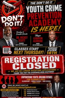 Youth Crime Prevention Academy Reaches Capacity Ahead of June 18 Launch
