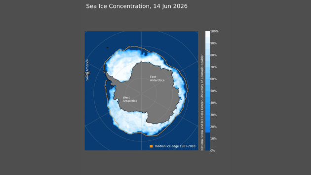 Massive chunk of sea ice has not refrozen in West Antarctica, satellite images show