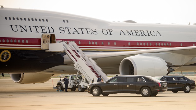 Trump takes 1st flight on Air Force One gifted by Qatar, but retrofitted using taxpayer dollars