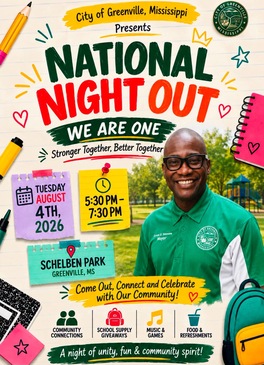 Greenville Invites Community to Annual National Night Out Celebration