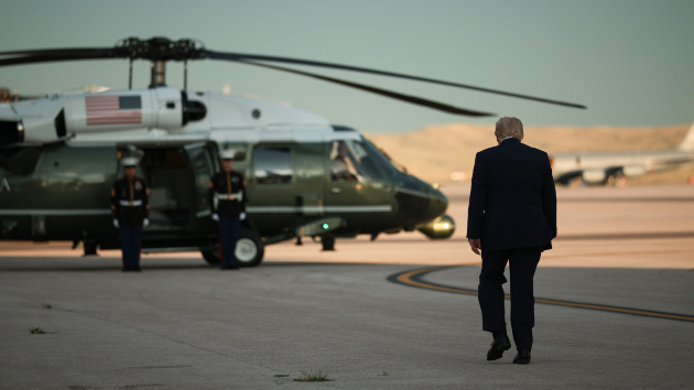 Trump building granite helipad on White House South Lawn