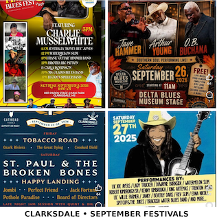 Clarksdale, Home of the Blues, Gears up for Four Festivals in September