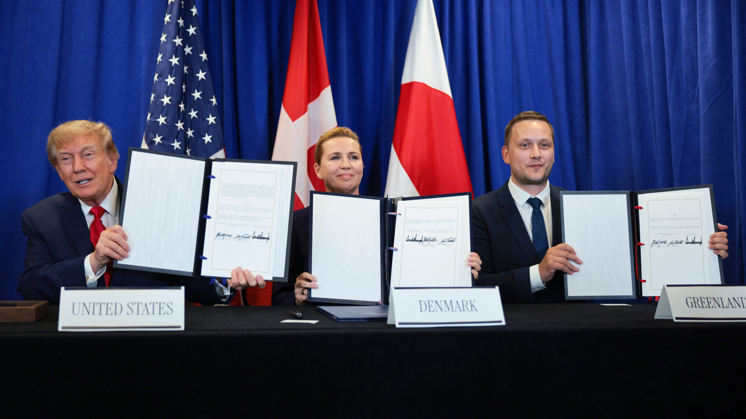 Trump signs security agreement with Greenland and Denmark, but isn’t ‘complete’ change