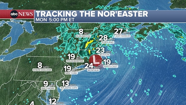 Nor’easter weakens after deadly battering of Northeast